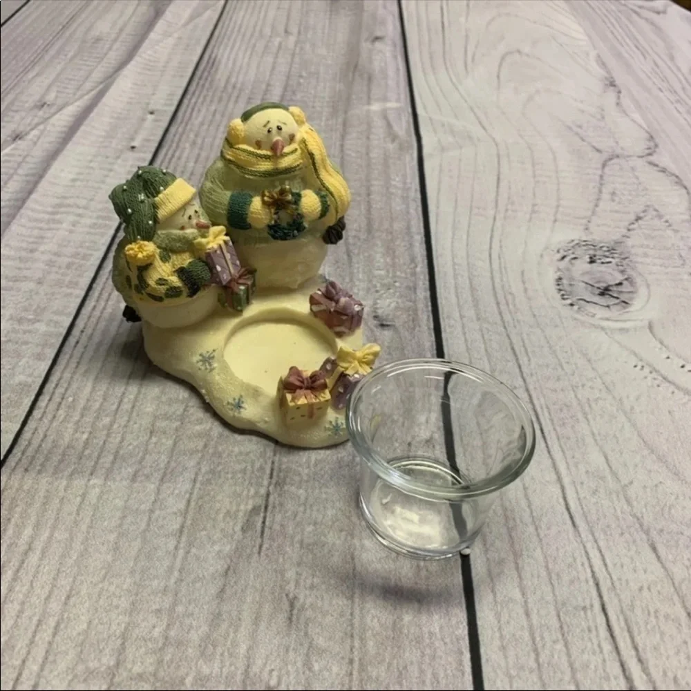 𝅺✅4X Host Pick✅ Winter Friends Votive Candle Holder